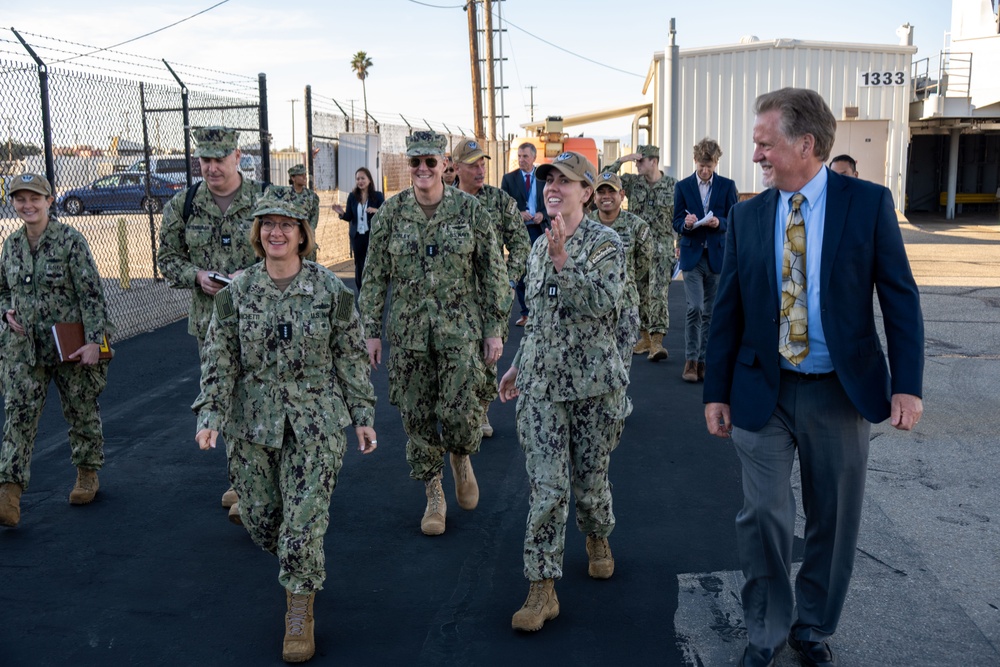 CNO Visits NSWC Port Hueneme