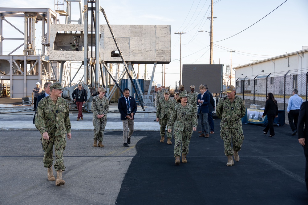 CNO Visits NSWC Port Hueneme