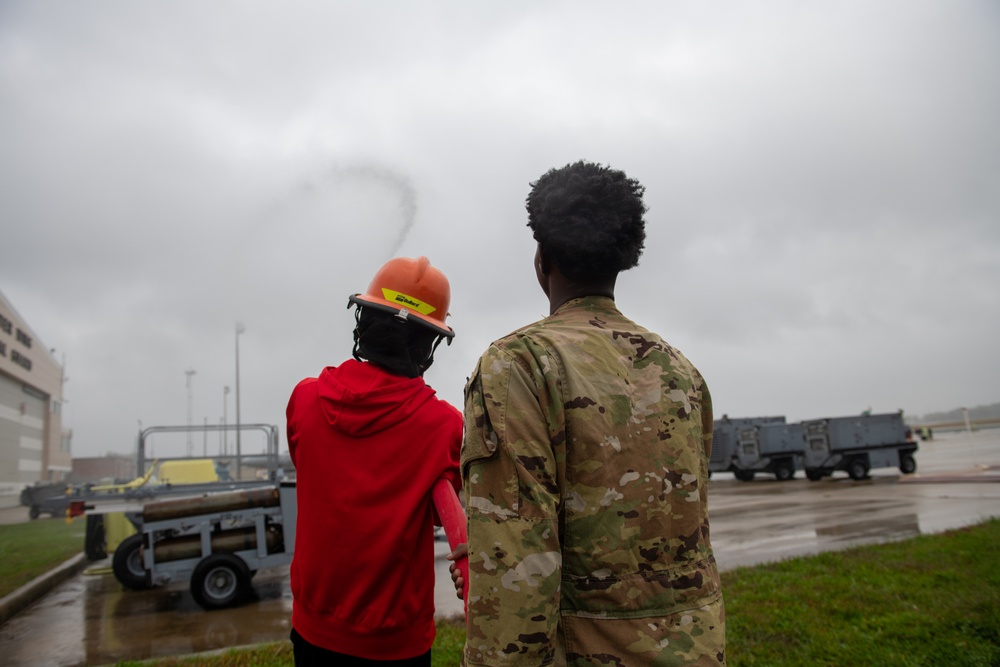 Boy Scouts Visit 180FW