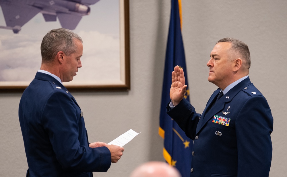 Chaplain Meinzen promoted to lieutenant colonel