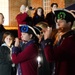 Yorktown Fifes and Drums perform during annual Christmas tree lighting event