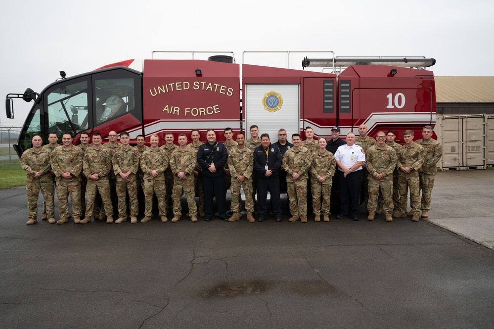 174th Attack Wing Firehouse Receives Award