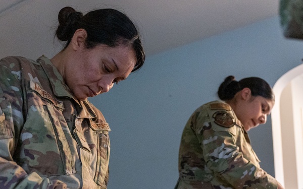 934th Security Forces Squadron building clearing exercise