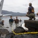 Experts Position Salvage Roller Bags During Salvage Preparation of U.S. Navy P-8A Poseidon in Kaneohe Bay