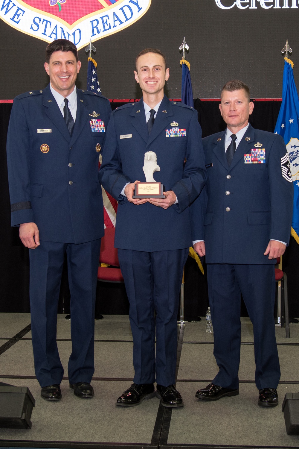 Outstanding airmen and employees honored
