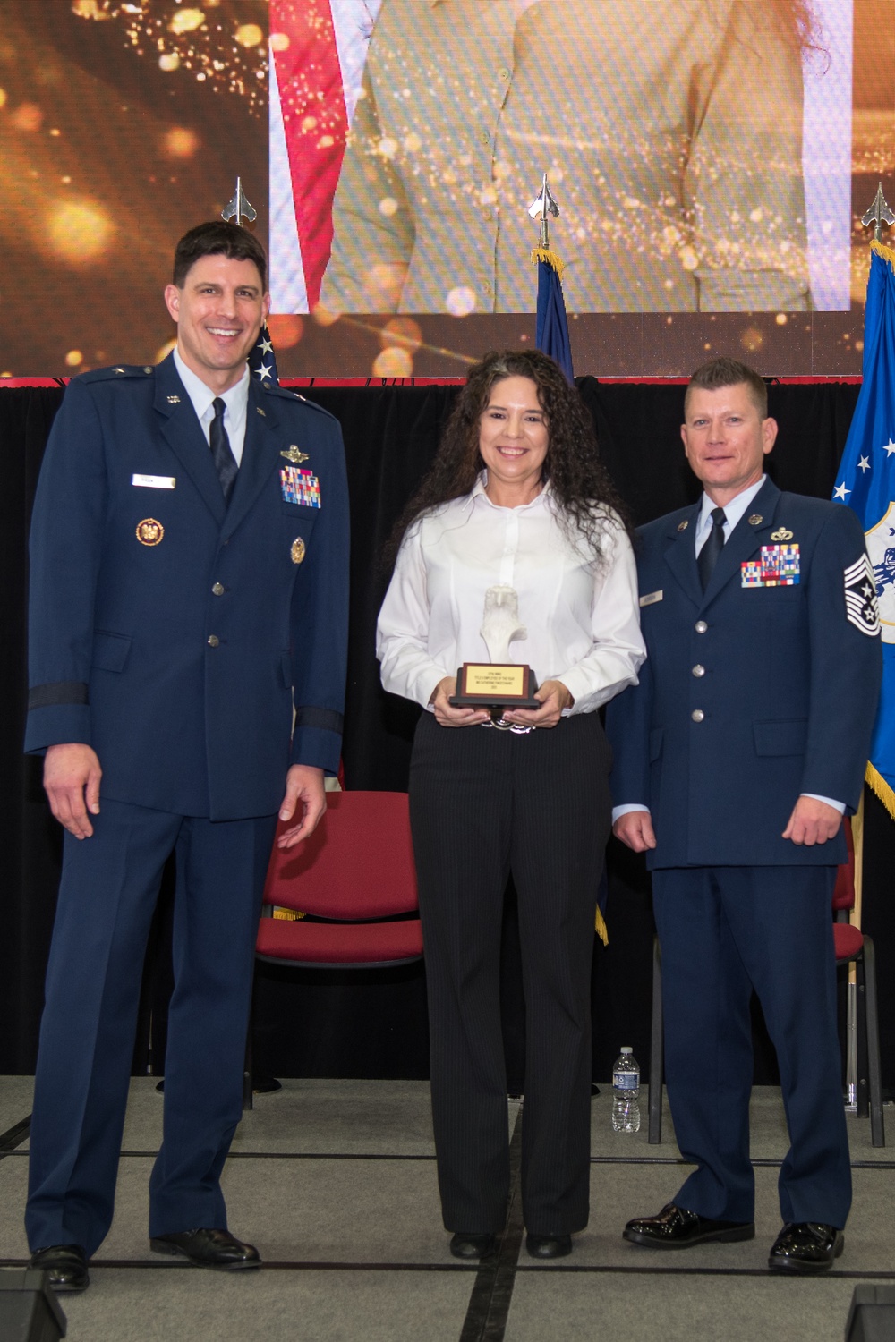Outstanding airmen and employees honored