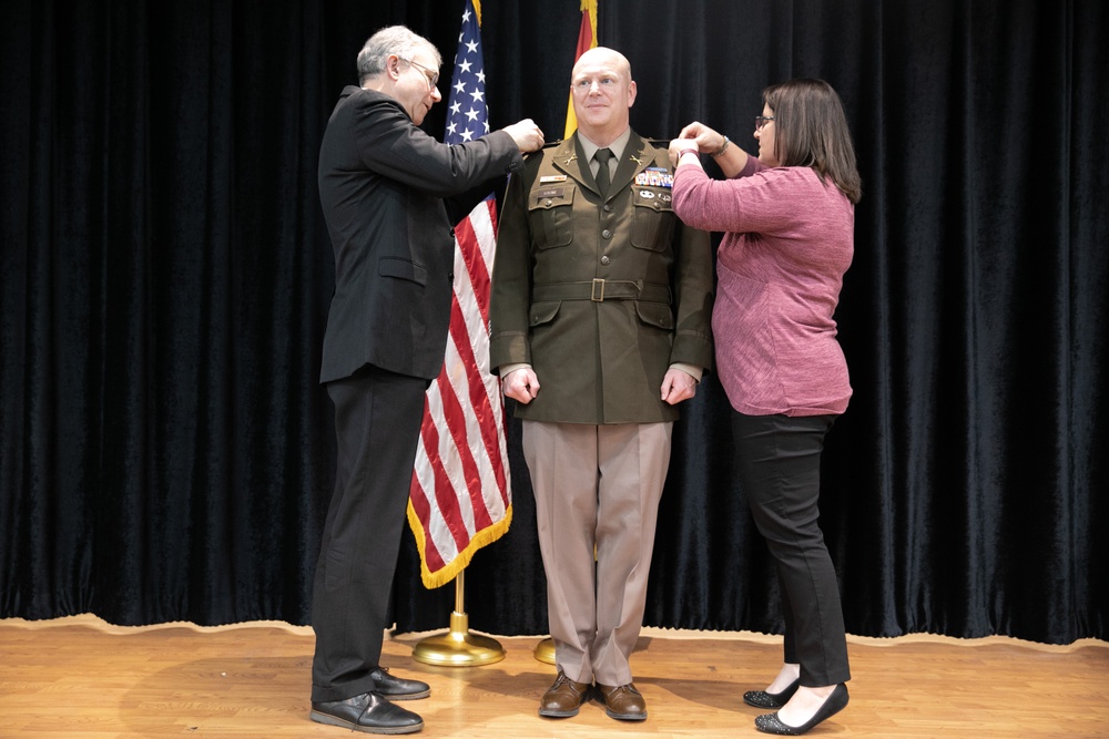 Major Brian Gaume Promotion to Lieutenant Colonel