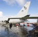 U.S. Navy P-8A Poseidon is Positioned for Extraction from Kaneohe Bay.