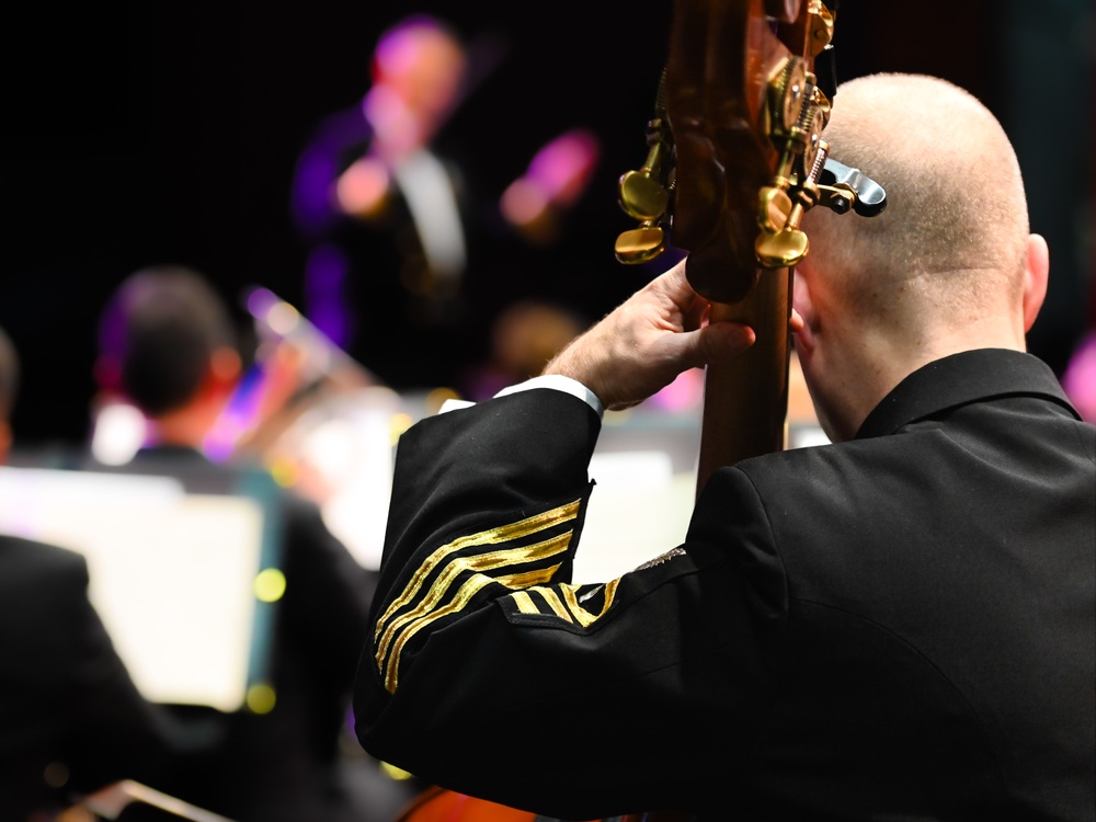 Navy Band Concert Band at AC High School