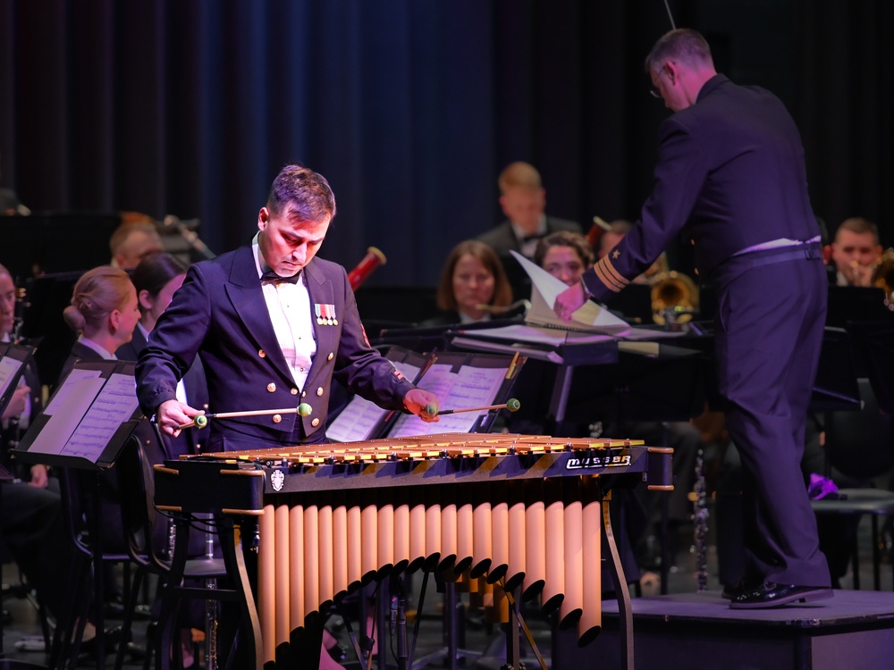 Navy Band Concert Band at AC High School