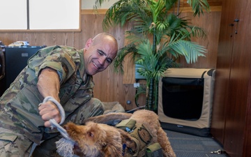 Col. Adam Roberts and Porsche