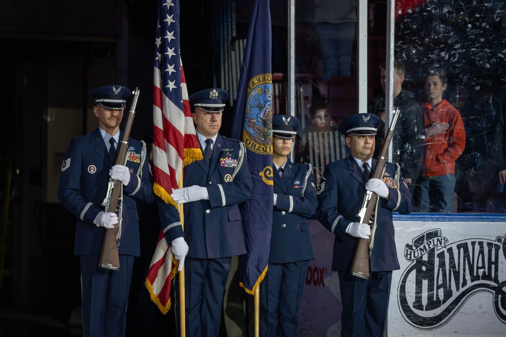 Military Appreciation Night at Idaho Central Arena