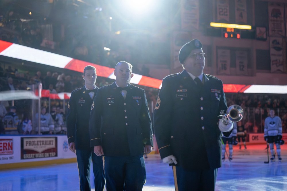 Military Appreciation Night at Idaho Central Arena