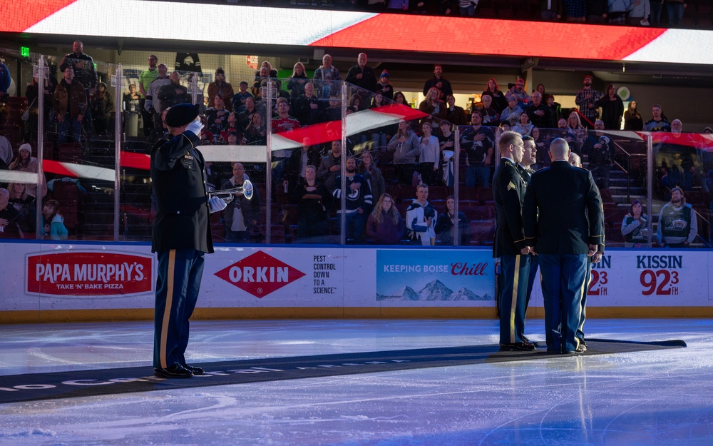 Military Appreciation Night at Idaho Central Arena