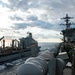 USS Carl Vinson (CVN 70) Conducts Fueling-At-Sea With USNS Yukon (T-AO-202), USS Kidd (DDG 100)