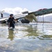 Experts Work to Extract U.S. Navy P-8A Poseidon From Kaneohe Bay