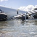 Experts Work to Extract U.S. Navy P-8A Poseidon From Kaneohe Bay