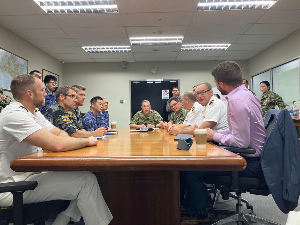 Commander, Task Force 71 Hosts Singapore Staff Talks with Partners and Allies