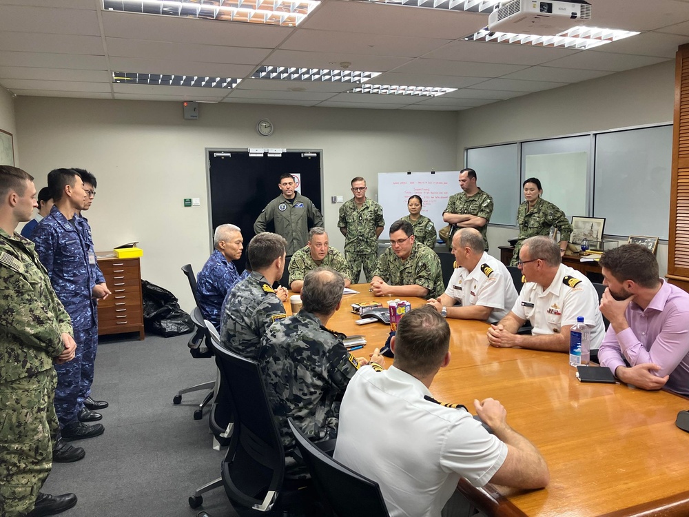 Commander, Task Force 71 Hosts Staff Talks with Partners and Allies