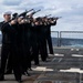 Sterett Conducts Burial-at-Sea