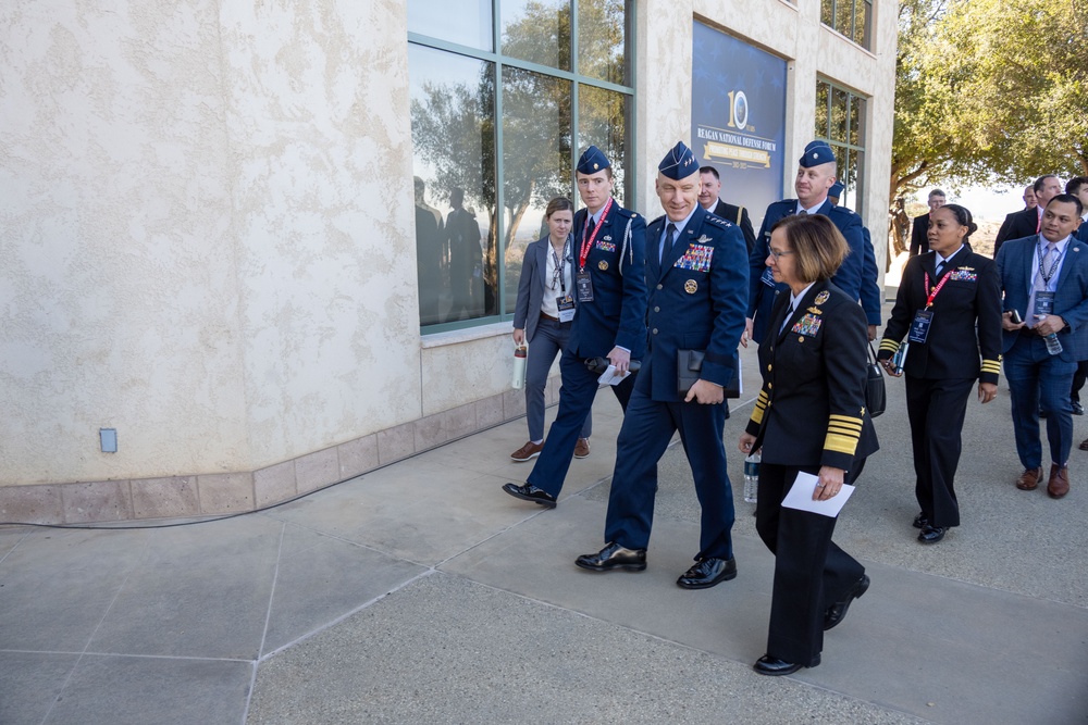 CNO Attends Reagan National Defense Forum 2023