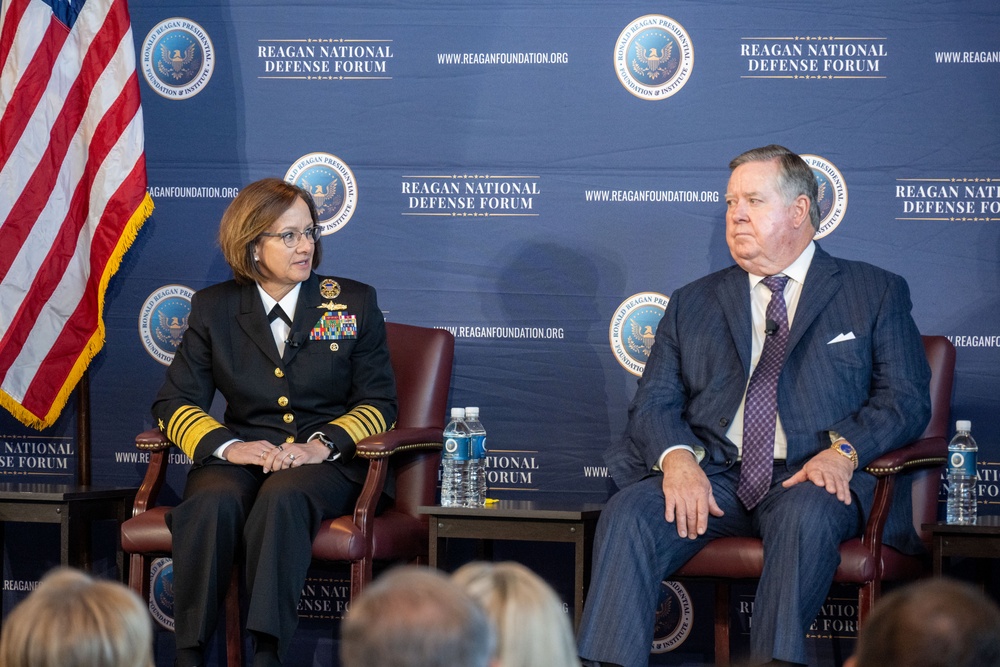 CNO Attends Reagan National Defense Forum 2023