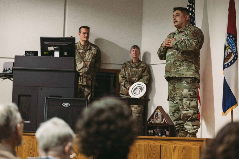 Maj. Jose Martinez retires from the 139th Airlift Wing