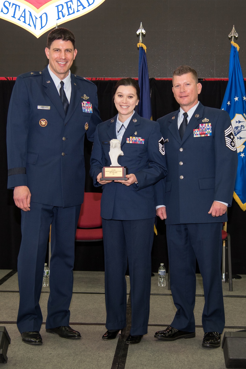 Outstanding airmen and employees honored