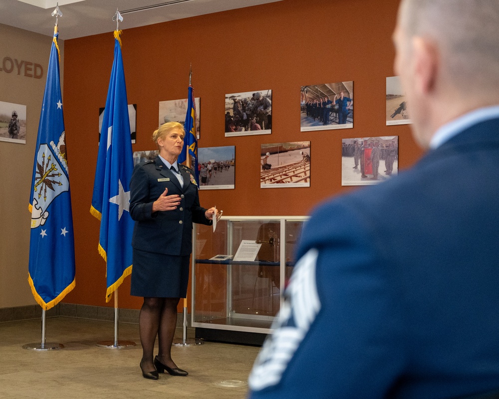 Massachusetts Air National Guard change of command and transfer of responsibility