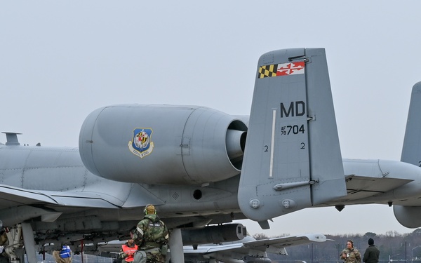 Maryland Air National Guard demonstrates readiness during Operation Frosty Strike