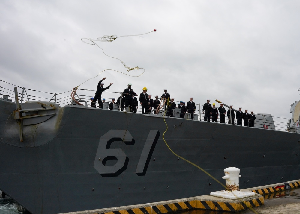 USS Ramage Returns to Homeport Following 6th Fleet Deployment