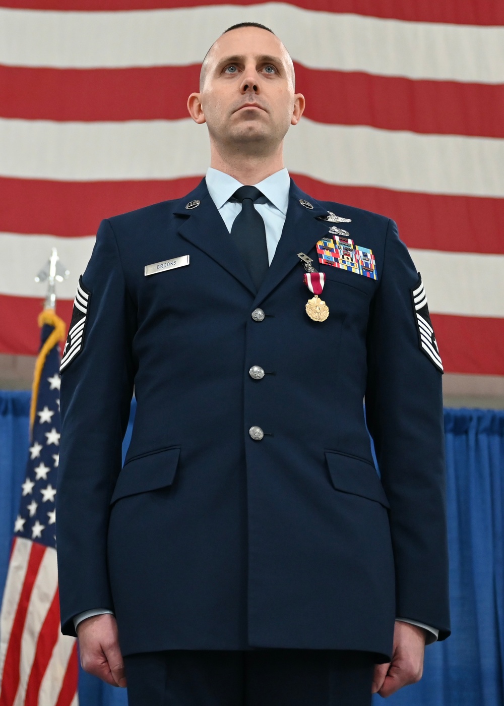 Chief Master Sgt. Brooks Retires from the 174th Attack Wing