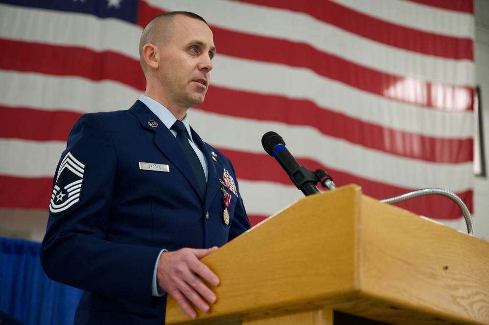 Chief Master Sgt. Brooks Retires from the 174th Attack Wing