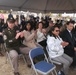 Attendees at rededication ceremony for Chief Warrant Officer 5 Alberto (Big Al) Morrison