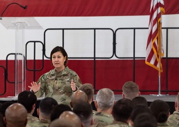 CMSAF visits Ellington Field ANG