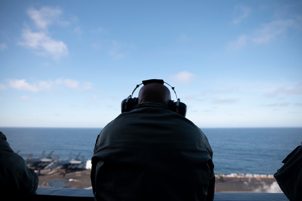 JCS General Charles Brown Visits USS Theodore Roosevelt