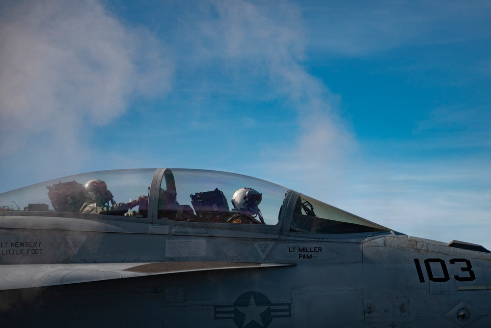 JCS General Charles Brown Visits USS Theodore Roosevelt