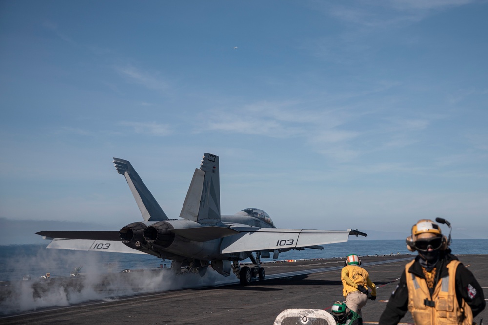 JCS General Charles Brown Visits USS Theodore Roosevelt