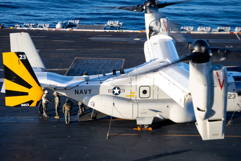 JCS General Charles Brown Visits USS Theodore Roosevelt