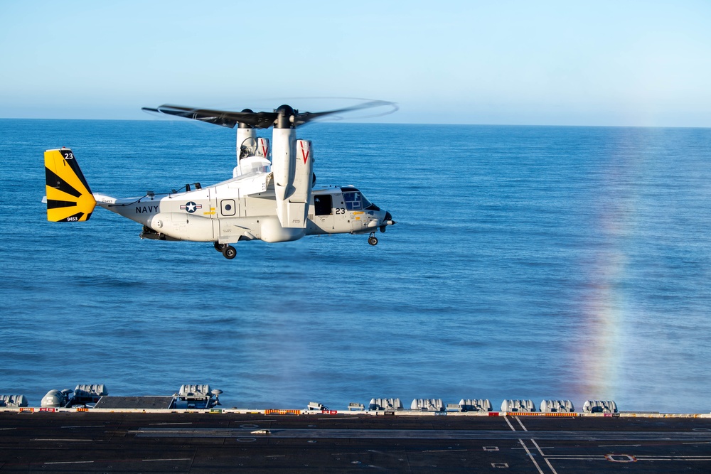 JCS General Charles Brown Visits USS Theodore Roosevelt