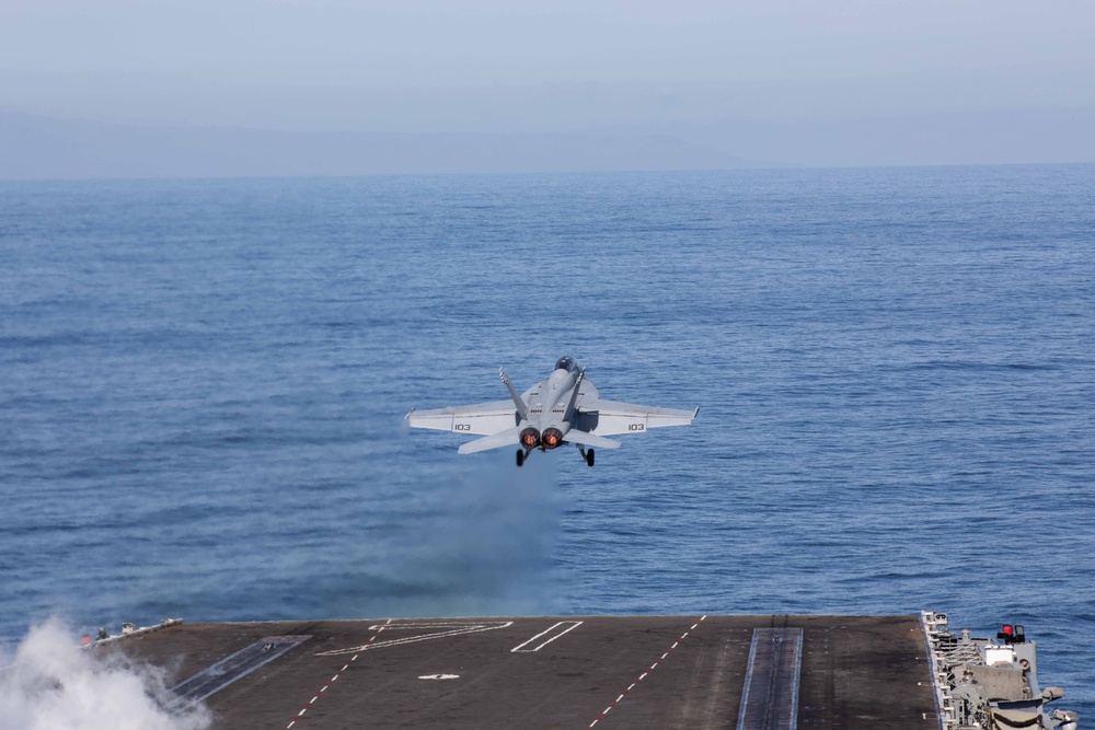 JCS General Charles Brown Visits USS Theodore Roosevelt