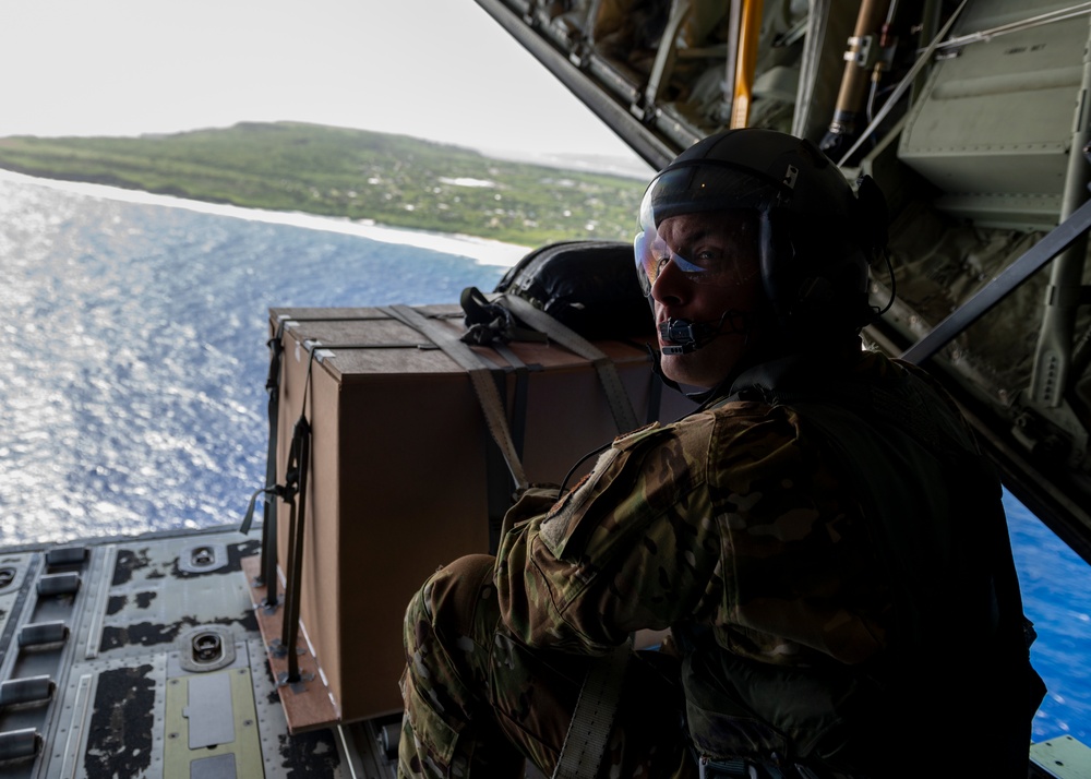 US, Allied nations execute OCD practice drops over the Pacific