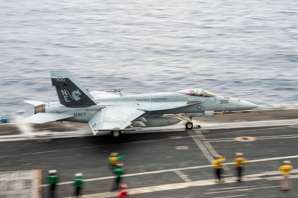 USS Carl Vinson (CVN 70) Conducts Flight Operations