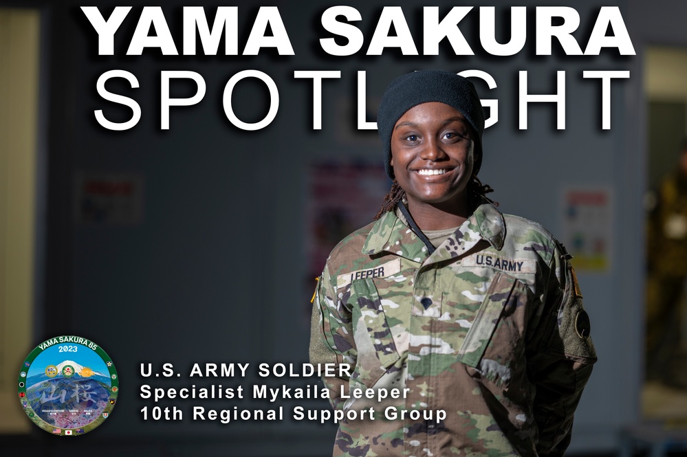 Yama Sakura 85 Spotlight: Spc. Mykaila Leeper