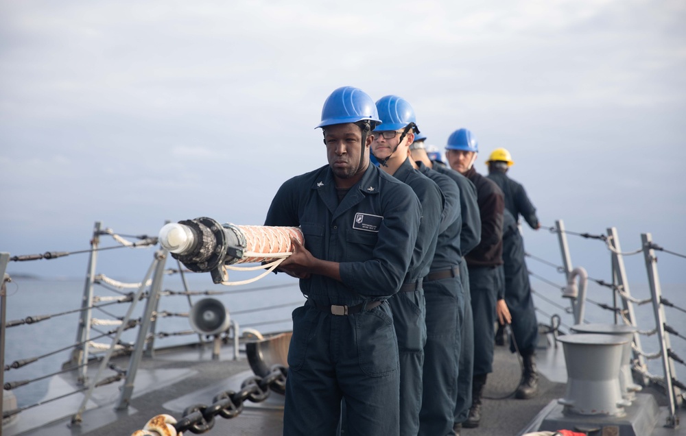 USS William P. Lawrence Sea and Anchor