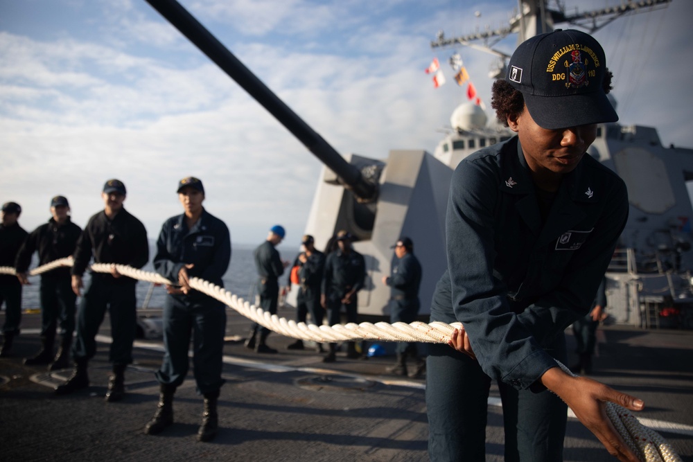 USS William P. Lawrence Sea and Anchor