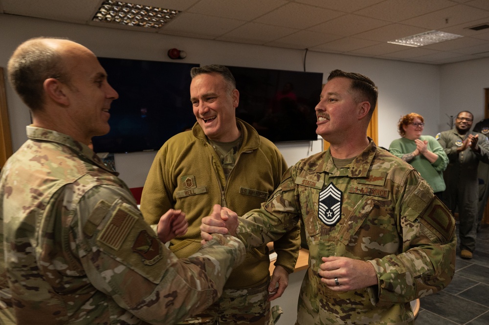 RAF Mildenhall celebrates newest chief master sergeant selects