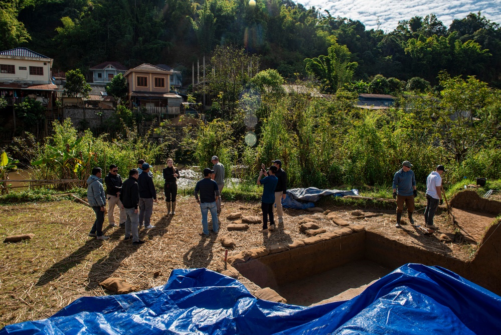 Laos recovery mission receives VIP tours 2023