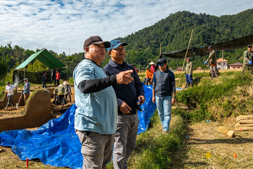 Laos recovery mission receives VIP tours 2023