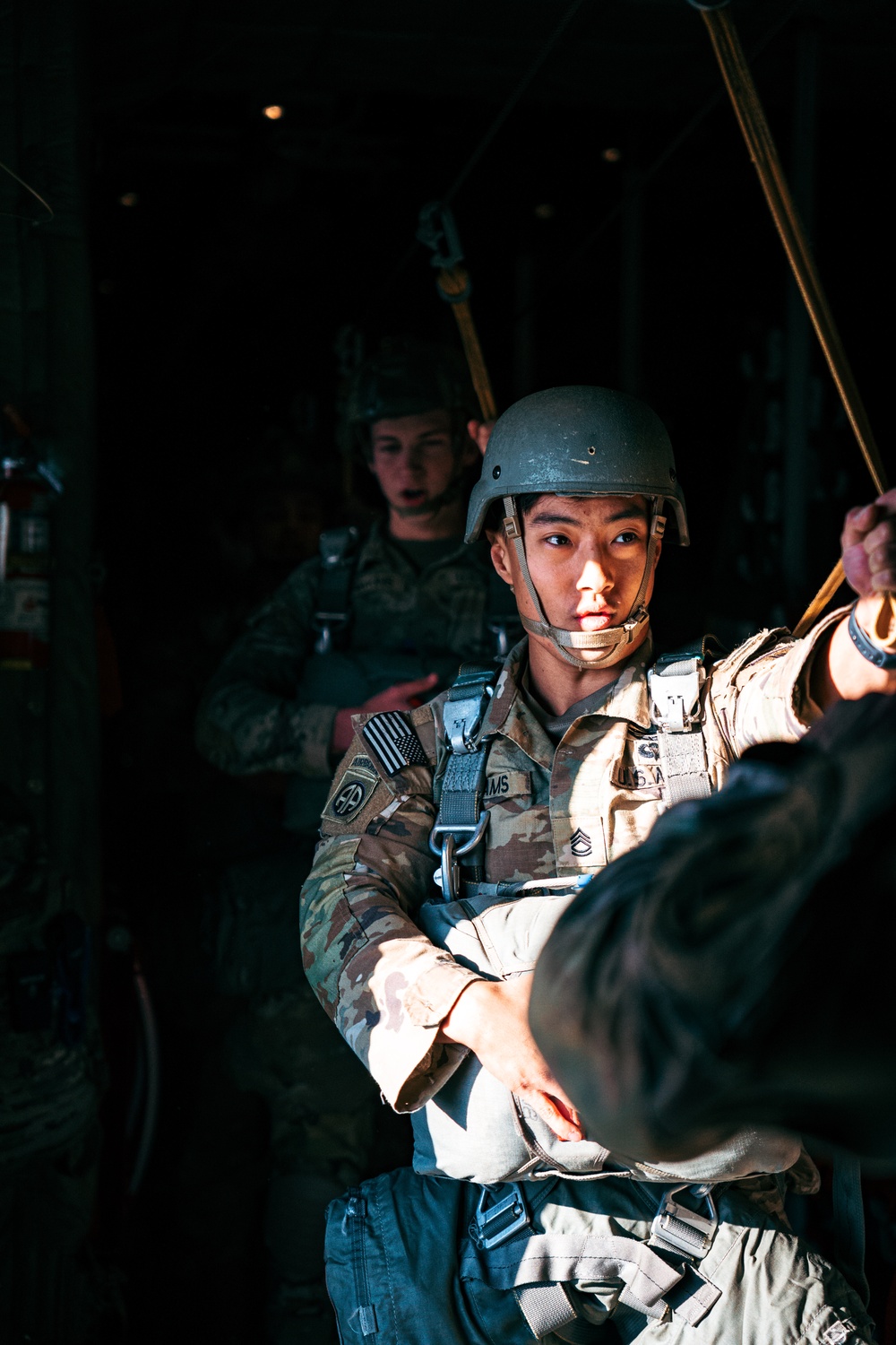 Sky Soldiers Conduct Airborne Operation Over Juliet Drop Zone